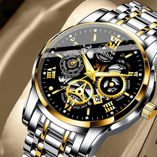 Waterproof Hollow Men's Watch